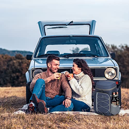 Maelstrom Cooler Backpack,35 Can Backpack Cooler Leakproof,Insulated Soft Cooler Bag,Beach Cooler Camping Cooler,Ice Chest Backpack,Travel Cooler For Grocery Shopping,Kayaking,Fishing,Hiking,Blue #TOP6