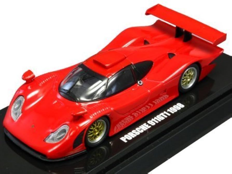 Amazon | 京商オリジナル 1/64 ポルシェ911GT1 1998/レッド 完成