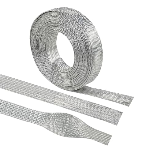 Gaine de protection en cuivre étamé tressé premium largeur 11/40,6