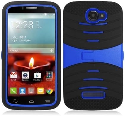 Phone Case for Alcatel Onetouch Pop Icon A564c/7040T Rugged Heavy Duty Armo Cover Blue Stand
