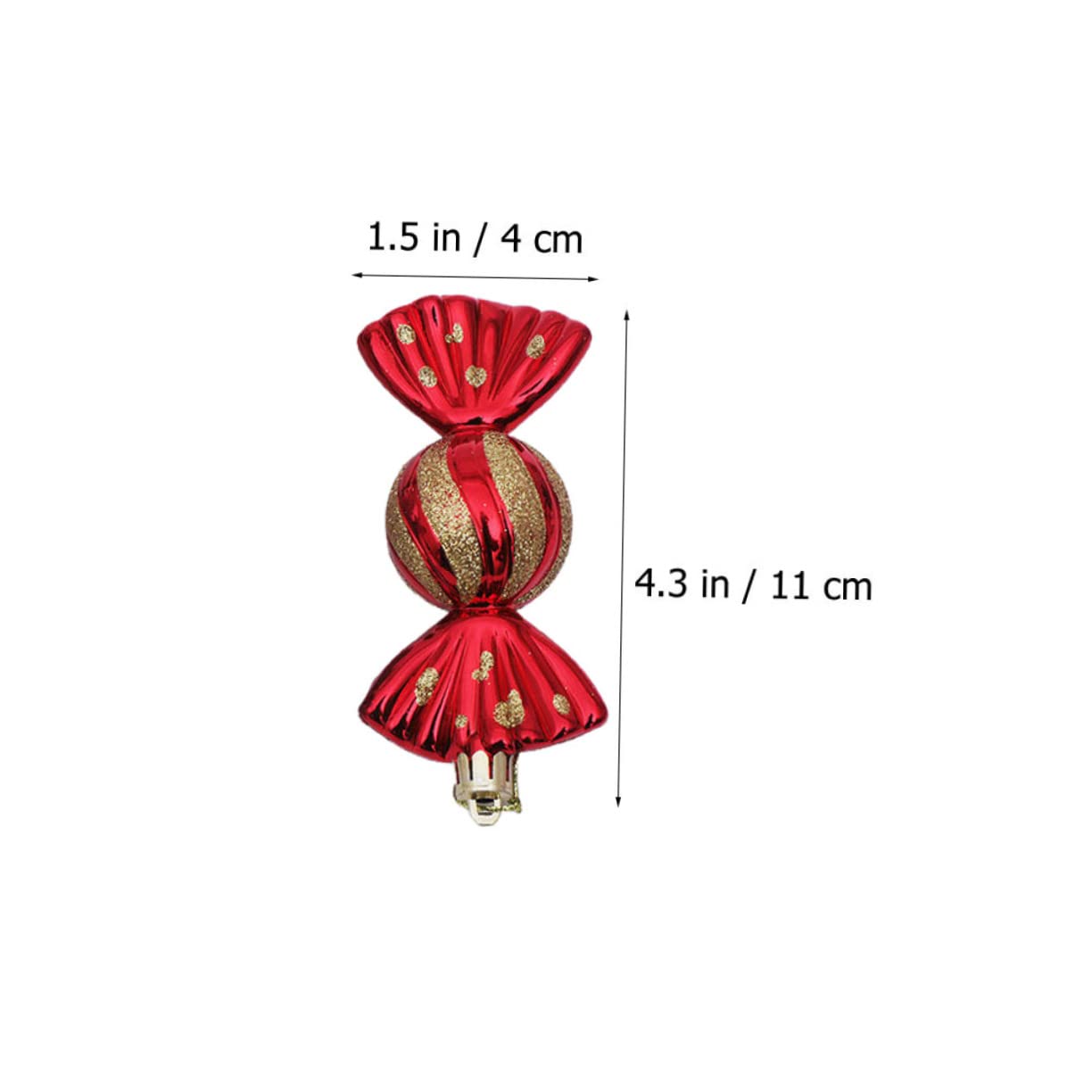 Ciieeo 5 Piezas Adorno Navideño Colgante para Árbol de Navidad Decoración Colgante Hogar Adorno de Árbol de Navidad Decoraciones Navideñas