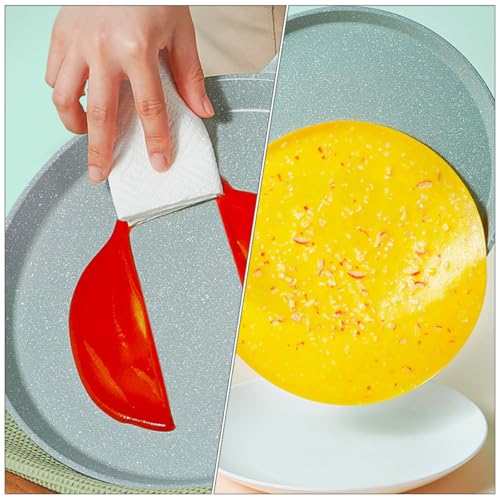 Poêle à crêpes induction en alliage d'aluminium antiadhésive pierre - 6