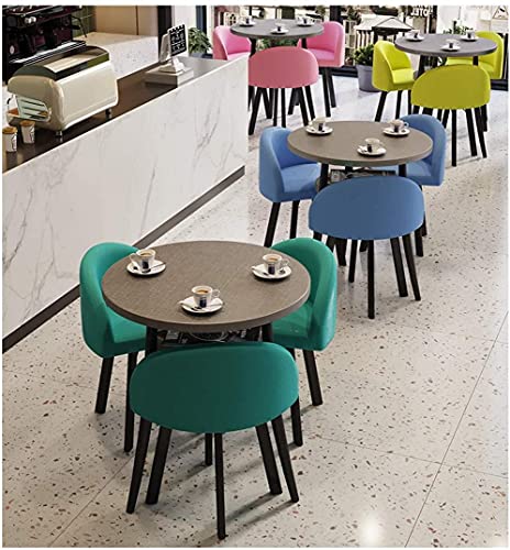 Conference Reception Room Coffee Table With Chair Dining Set For Small Spaces Kitchen Reception Desk And Chair Set For Combination Negotiation Room Office Room Hotel (Color : Yellow) #TOP6