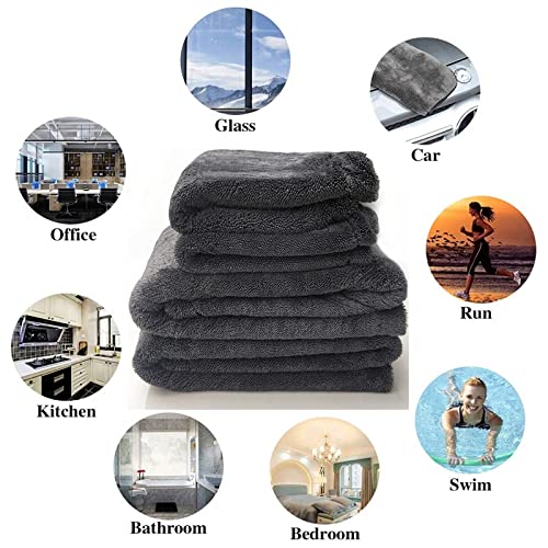 Xingyue Aile Kit Pulizia 1 pz Addensare Automobile in più EXPEND Autolavaggio in cristallo cerata in microfibra Asciugamano Automobile Automobile Asciugatura Panno Automobile Cura del Panno Detailing
