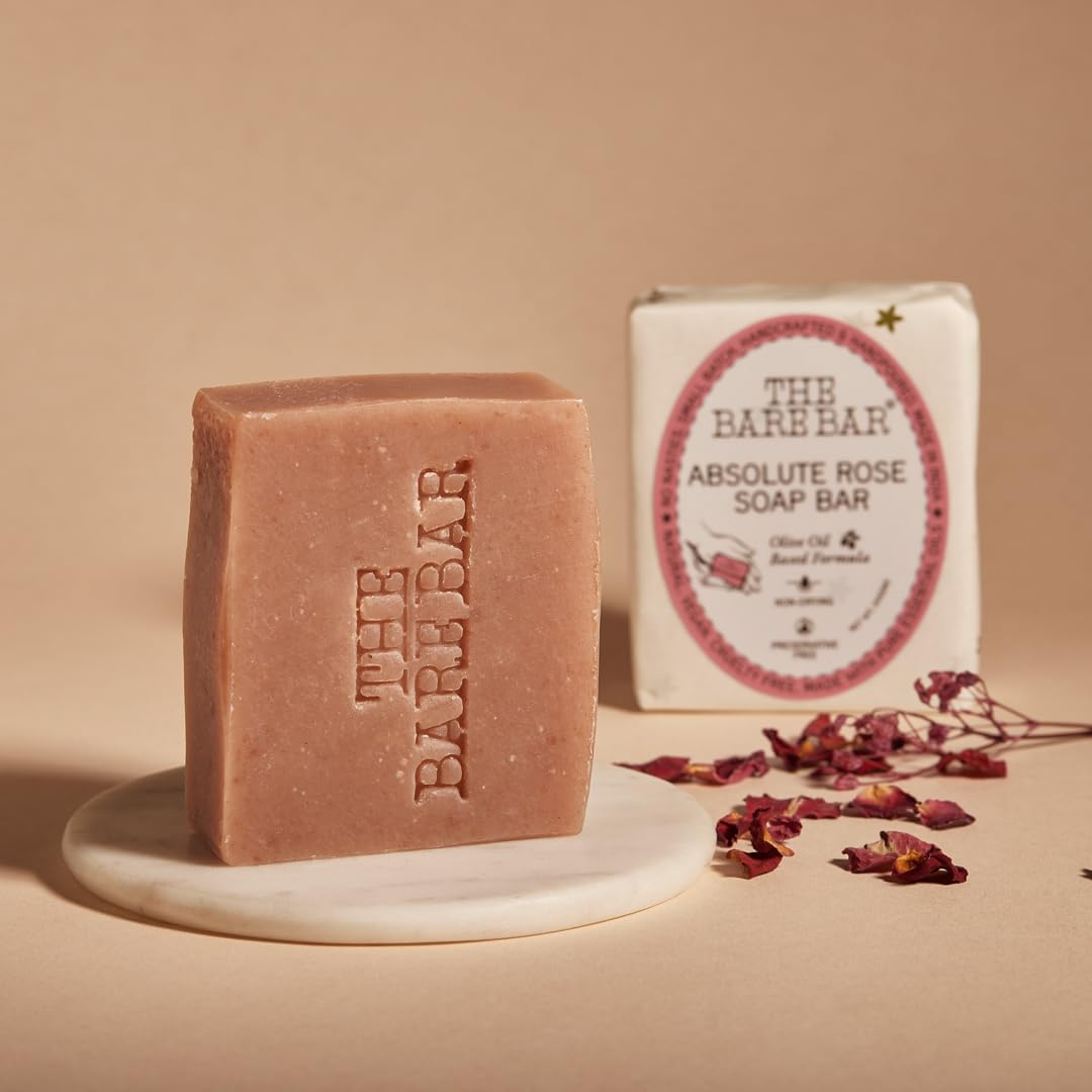 Absolute Rose Bar, 100 Grams I For All Skin Types | Natural and Soothing