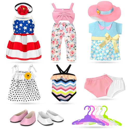 Zecckige 18 inch Doll Clothes and Accessories for American 18 Inc...