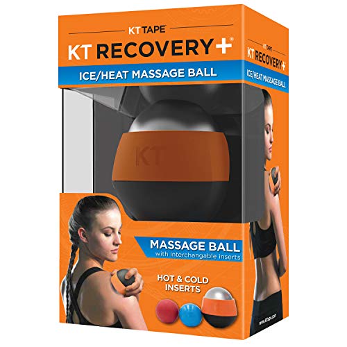 KT TAPE Recovery+ Ice/Heat Massage Ball, Muscle Pain & Stress Relief, HSA/FSA Approved