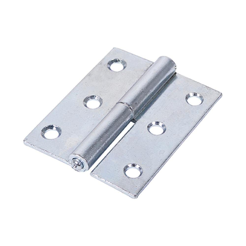TIMCO Lift Off Hinges (457) Left Hand Steel Silver - 75 x 62, Black