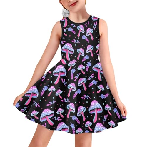 Girls Dresses Summer Sleeveless Dress Cute Toddler Girl Dress 3-16