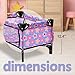 Baby Doll Crib Playpen with Storage Bag Compact Foldable for Girls Toddlers Children Toy Bed Set Dolls Furniture Pretend Play Kids Gift Blue