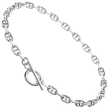 アンカーチェーン　ブレスレット　silver925 GM 13コマ　マンテル 楽天市場】シルバー925 アンカーチェーン ブレスレット シルバー