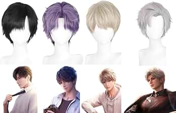 Amazon.co.jp: 恋と深空 ウィッグ セイヤ レイ ホムラ かつら