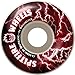 Spitfire Wheels Firebolt White/Red Skateboard Wheels - 51mm 99a (Set of 4)