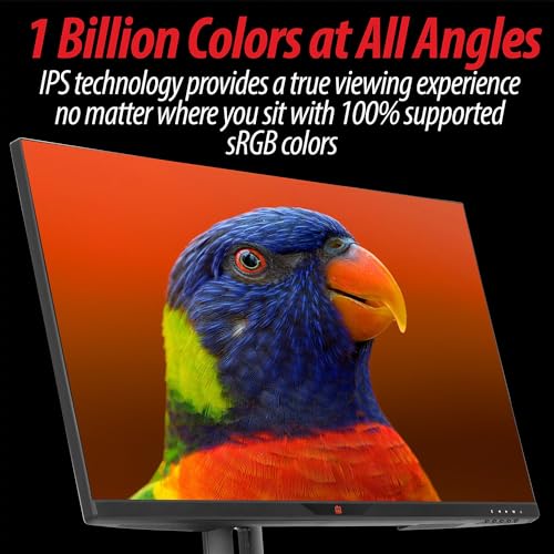 Image of Deco Gear 28 inch 4K Ultrawide IPS Monitor, Crisp 3840x2160 Resolution, 60Hz Refresh Rate, 4ms with OD, Over 1 Billion Colors, 100% sRGB Color Accuracy, 16:9 Aspect Ratio, Ambient Backlighting