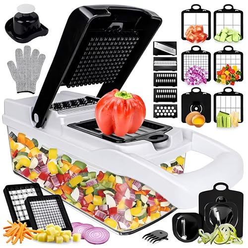 25-in-1 Vegetable Chopper & Spiralizer