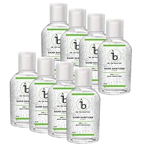 BE.THE SOLUTION Hand Sanitizer (60% Ethyl Alcohol) Citrus – 50 Ml (Pack Of 8)