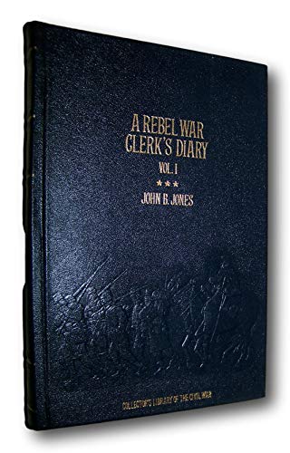 Rare A Rebel War Clerk's Diary Volume 1 Collect... B08W28HYMF Book Cover