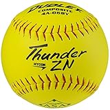 Dudley ASA Thunder Hycon Zn Comp Slow Pitch 12' Softballs 12 Ball Pack