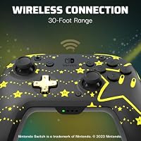 PDP REMATCH GLOW Wireless Controller Mario Stars – Ansicht 7
