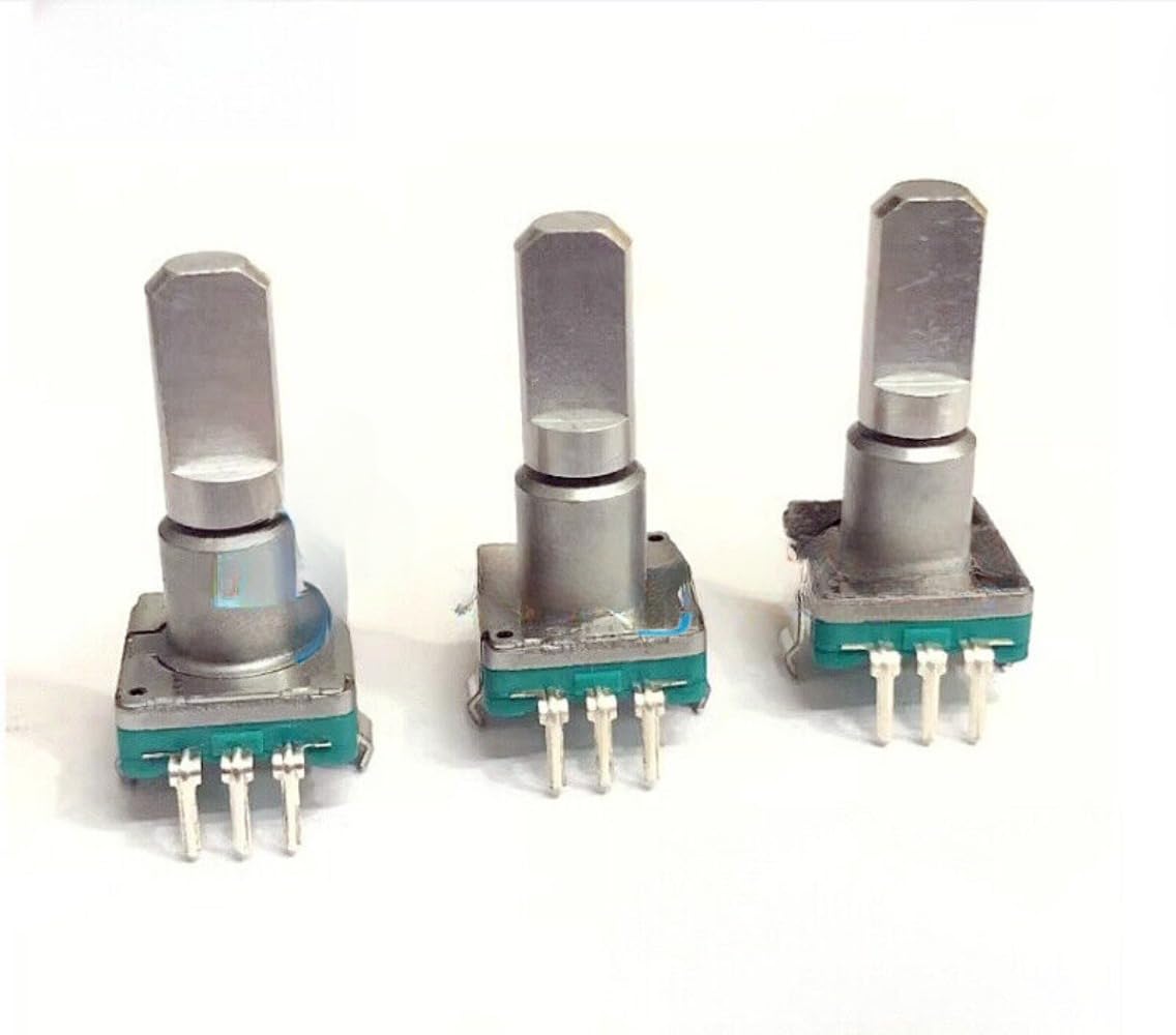 10-Piece ALPS EC11E15244G1 Rotary Encoder Navigation Volume Switch
