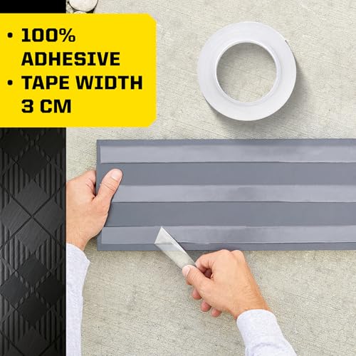 Image of 3M Scotch Double Sided Gel Tape, Heavy Duty, Multi-Purpose, Transparent, Strong Grip Nano Tape, Holds Upto 4.4KG per mtr, Water Resistant, Removable, Multi-Surface, Re-usable, 1 Roll (3cmx1.5m)