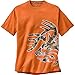 Legendary Whitetails Men's Wild Buck Short Sleeve Tee Burnt Orange X-Large