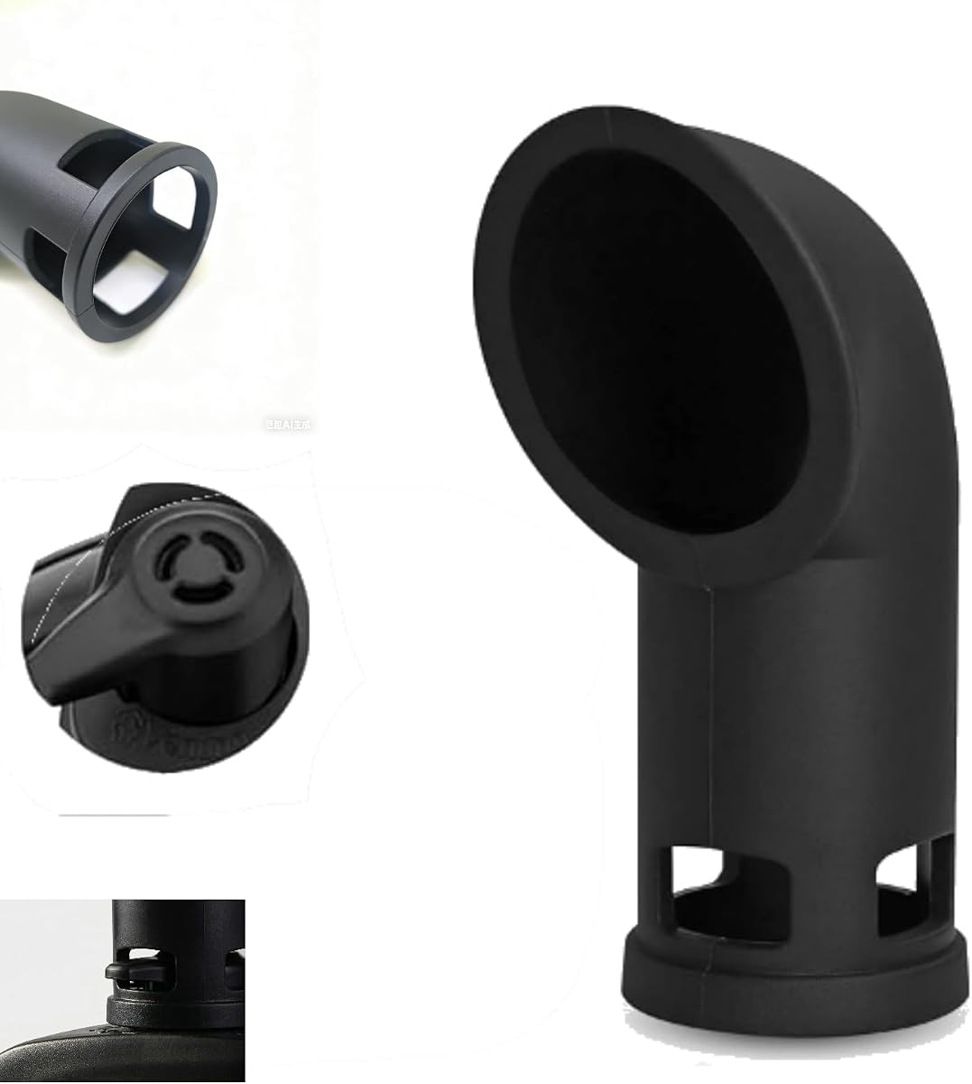 Silicone Steam Release Diverter,Steam Diverter for Instant Pot, LUX, DUO, DUO Plus,Ninja Foodi, Crockpot t&Pressure Cookers - Prevents Steam Splashing and Cabinet Damage (Small-6qt)