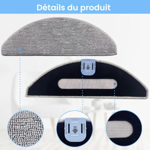Accessoires iRobot Roomba Combo i5 j5 avec brosse rouleau filtres et serpillères