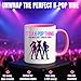 kpop Taza de anime con texto Imagen de kpop Taza de anime con texto