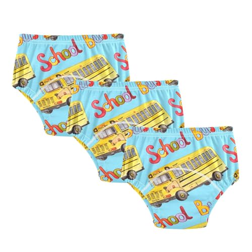 Toddler Potty Training Underwear Cotton Absorbent Soft Baby Girl Boy Potty Training Pant 2T-5T