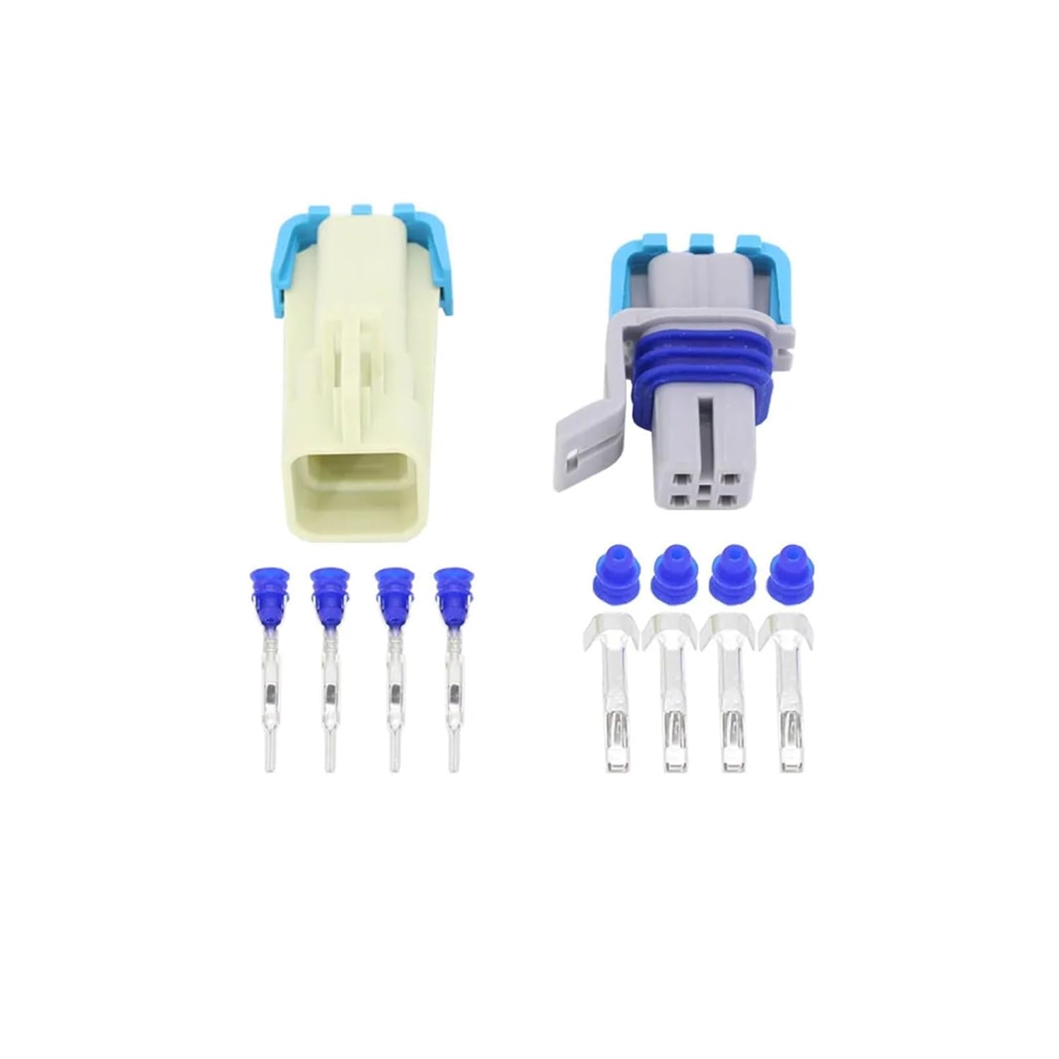 4 Pin Male/Female Housing Plugs Sealed Automotive Waterproof Electrical Connector DJ7044A-1.5-11/21(10 Sets)