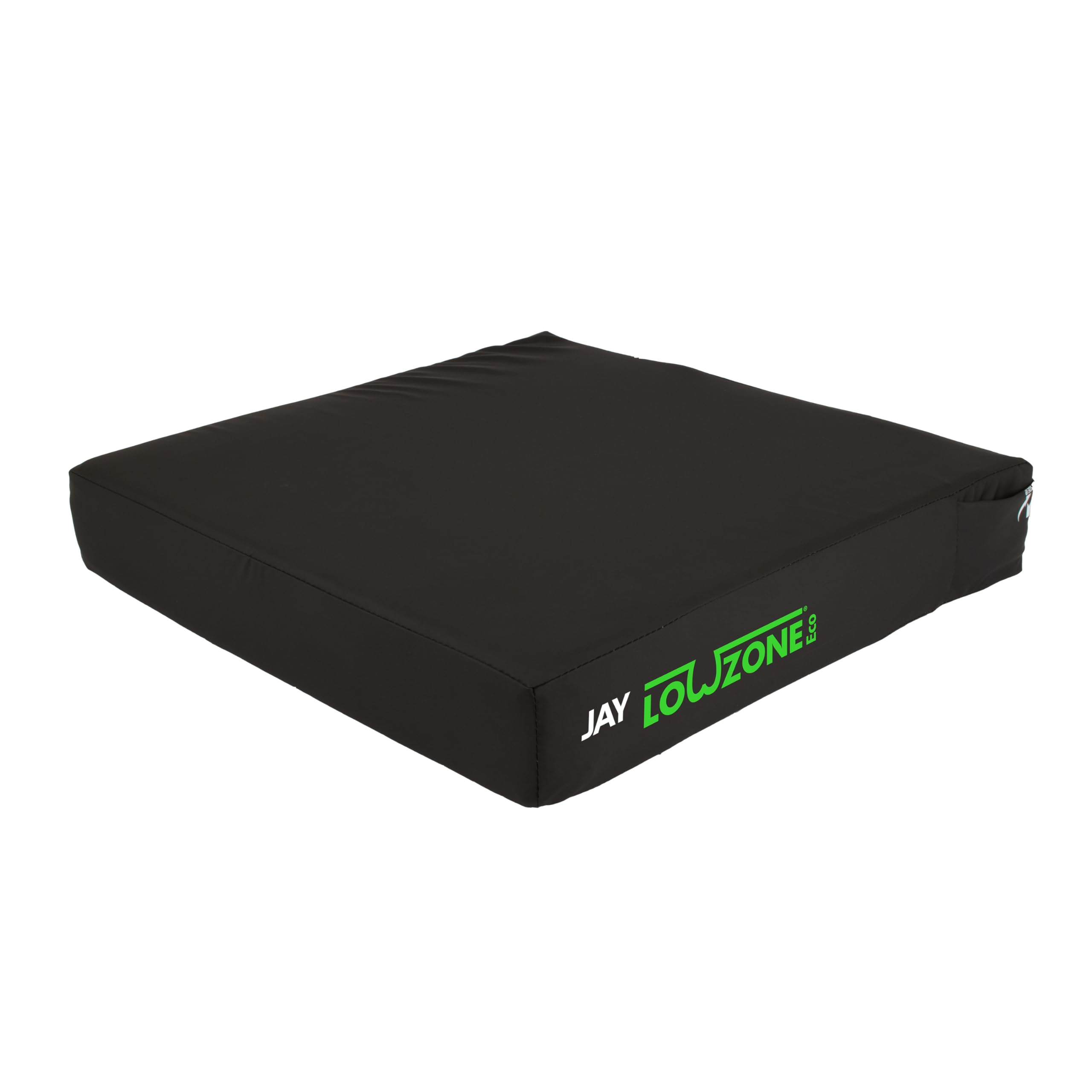 Helping Hand Company Lowzone ECO - Cojín de espuma viscoelástica para aliviar la presión. Cojín de bajo riesgo con funda lavable para ancianos, alivio de úlceras por presión, cojín de alivio del dolor