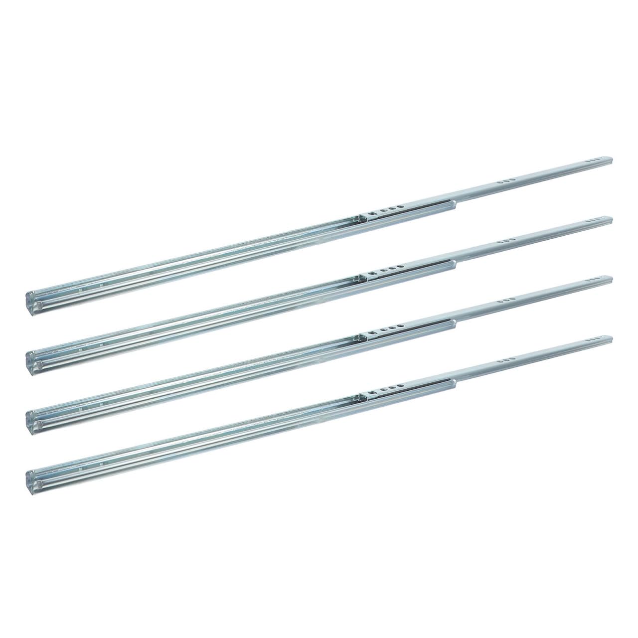 Guías correderas para muebles Operitacx, pack de 4 piezas con suave rodamiento de bolas