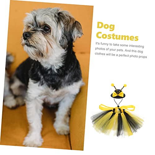 Disfraz de Abeja para Perros y Gatos POPETPOP 3 piezas miniatura 4