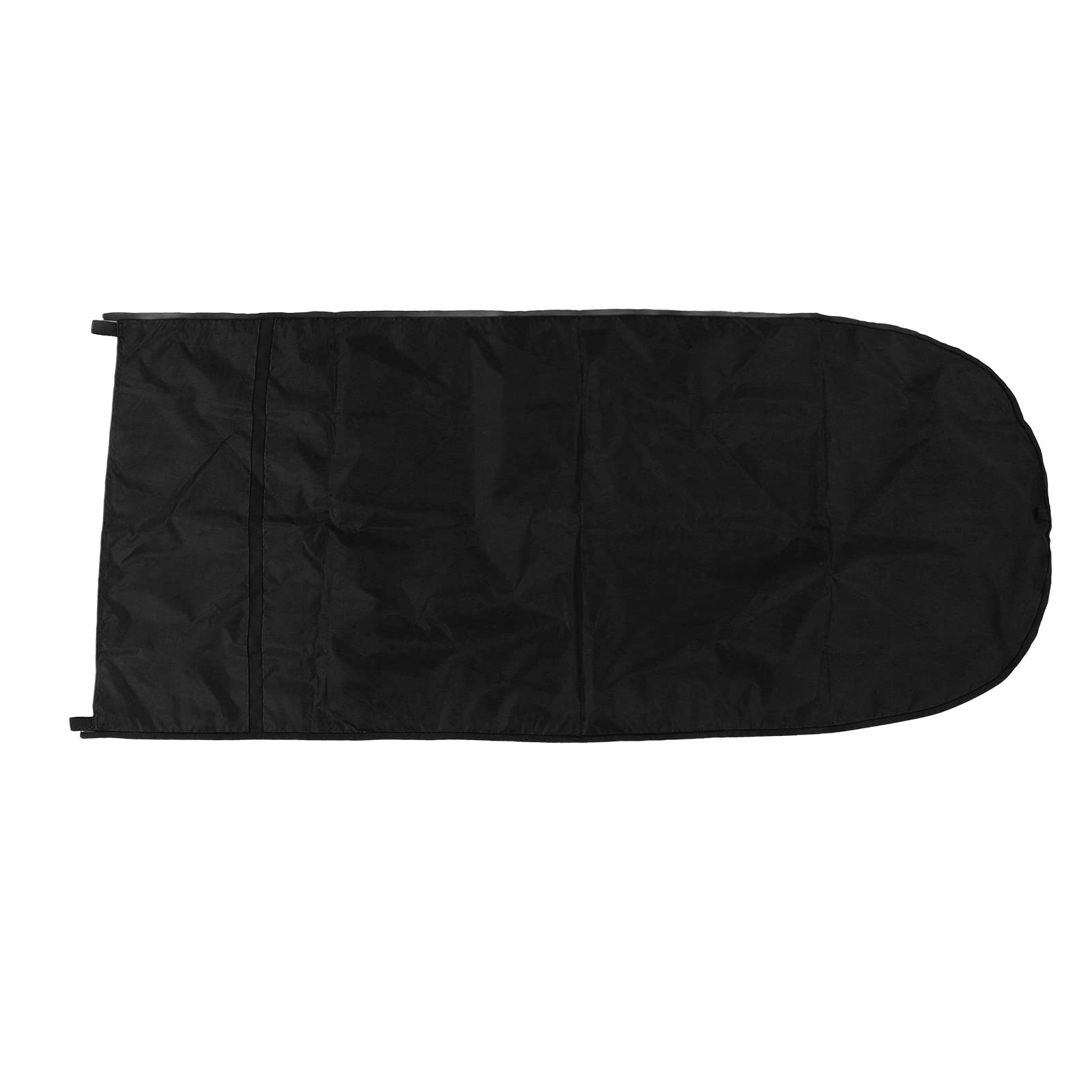 Tendalino Parasole per Kayak, Durevole, Impermeabile, Pieghevole, per Barche da Pesca, Canoe, Tessuto in Nylon Oxford, 54,7x24,8 Pollici (BLACK)