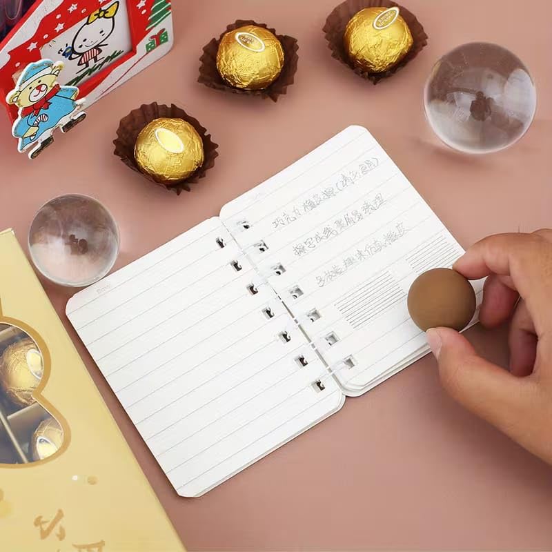 Image of DEOXY Pack of 6 Cutest Chocolate Shaped Cute Ereser for Kids | Cute,Unique. Soft Stationery| Gift Eraser Set| Stylish Eraser, Birthday Return Gift (ER6362)