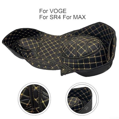 Forro interior con absorción de golpes para VOGE SR4 MAX cojín de asiento protector negro 5