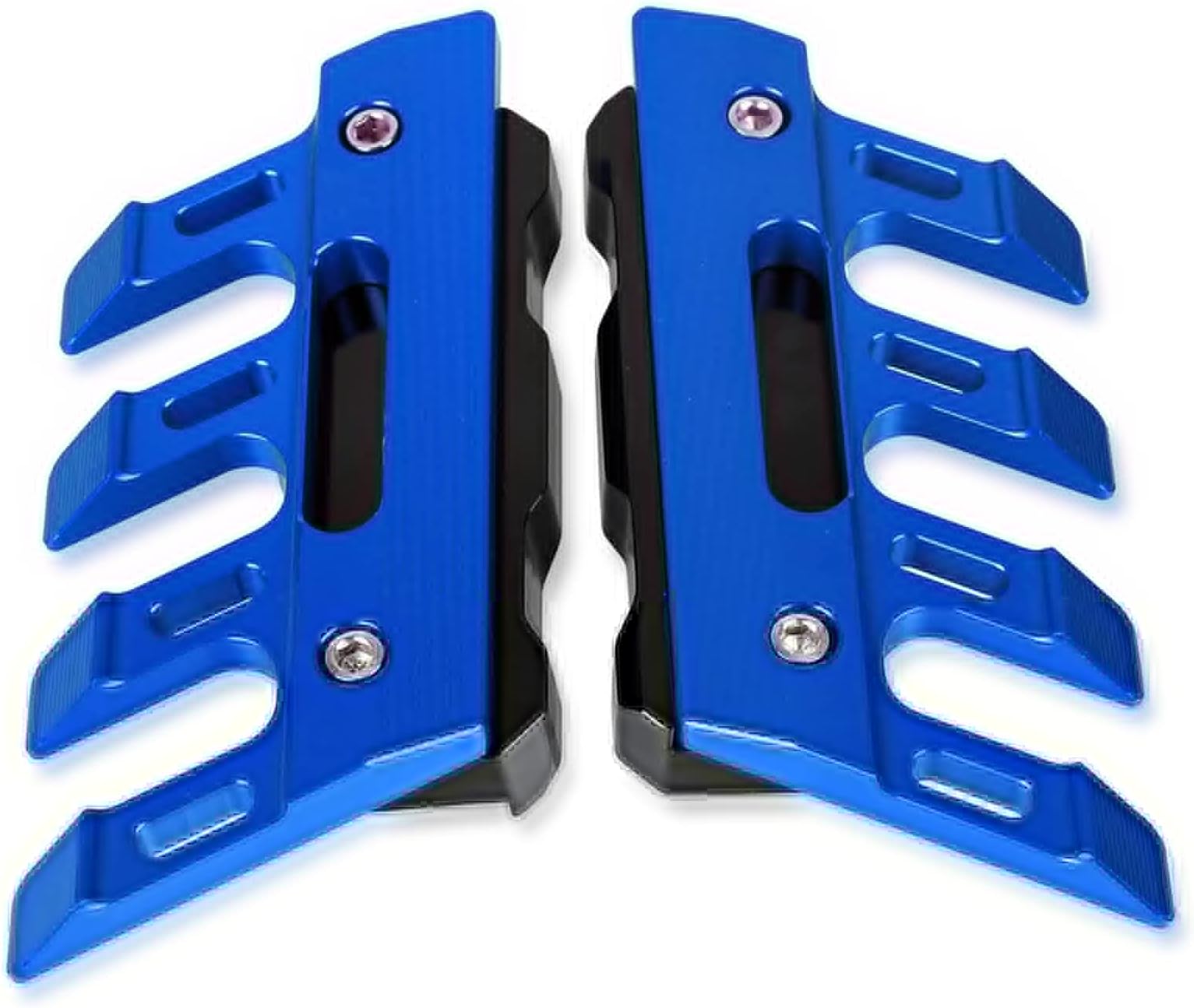 Fork Guards Motorcycle Front Fender Side Protection Guard Accessories for Suzuki B-King Bking 2008 2009 2010 2011 2012 Mudguard Sliders Protector (Color : Blue)