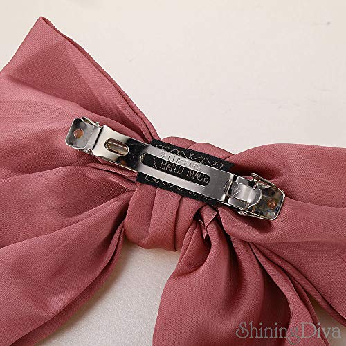Image of Shining Diva Fashion Stylish Bow Hairpin Hair Accessories Hair Clip for Women and Girls