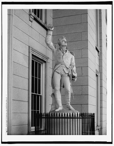 HistoricalFindings Photo: Statue of Ethan Allen, Montpelier, Vt.