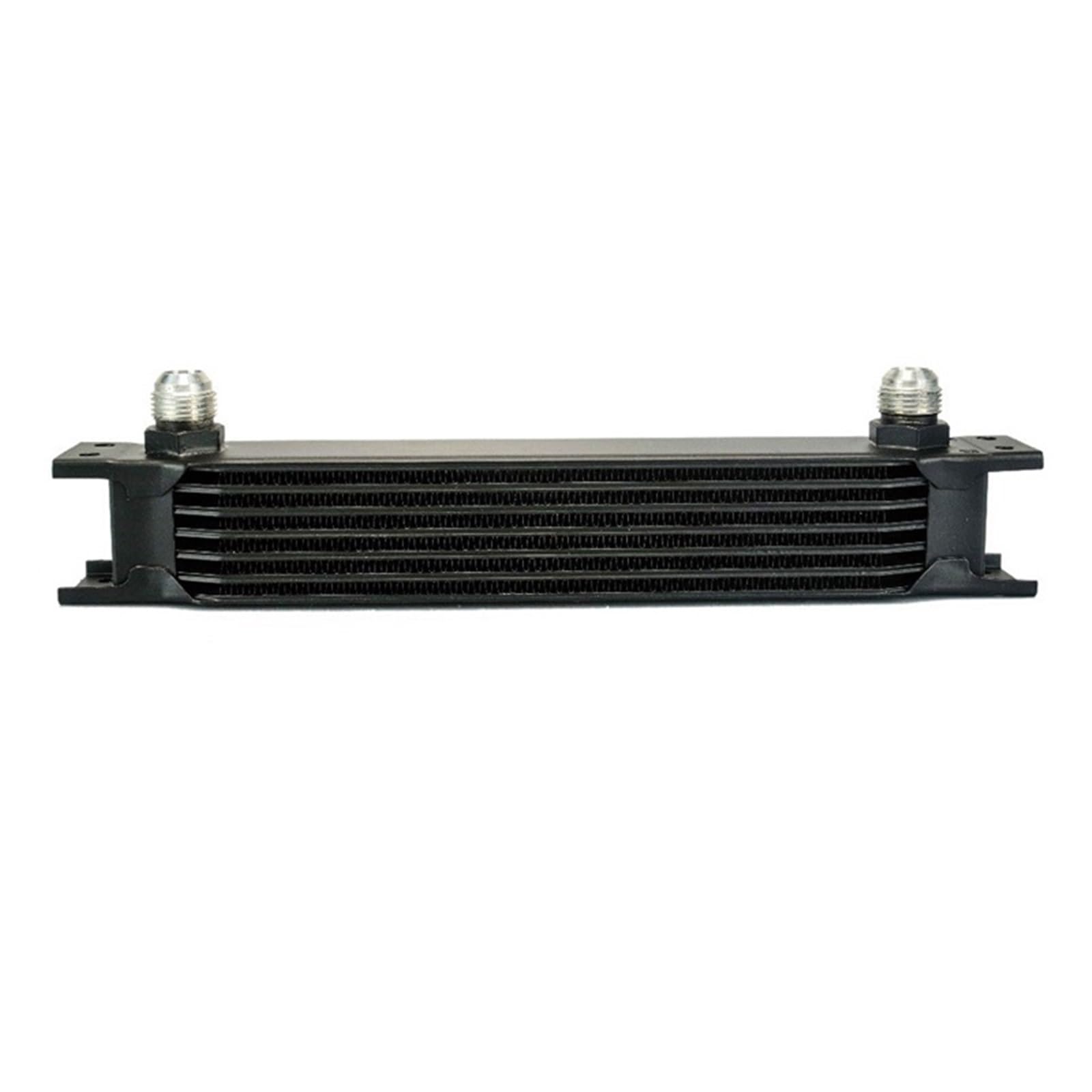 7-rzędowa uniwersalna chłodnica oleju przekładniowego w kolorze AN-10 w kolorze srebrnym/czarnym, aluminiowym(Black)