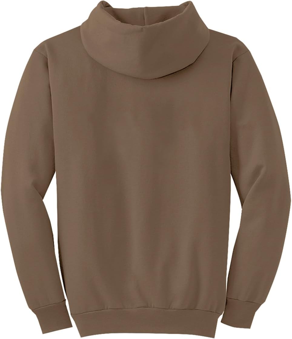 Joe's USA Hoodies for Men – Men’s Fleece Pullover Hoodie Sweatshirt, Hooded Sweatshirts for Casual, Work, Gym, Outdoor Wear-L-Woodland Brown