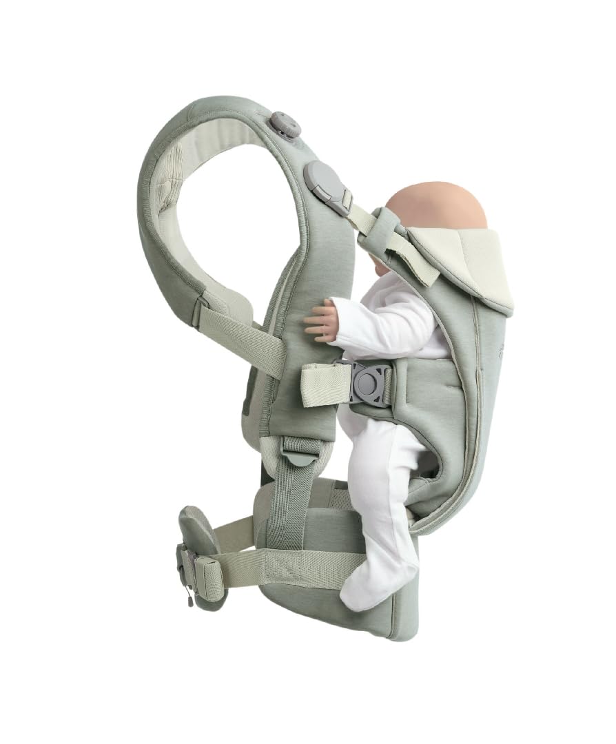 Mamas & Papas Kudo - Marsupio porta bebè, facile da montare, regolare e rimuovere, design innovativo, supporto ergonomico, postura sana, 0-36 mesi