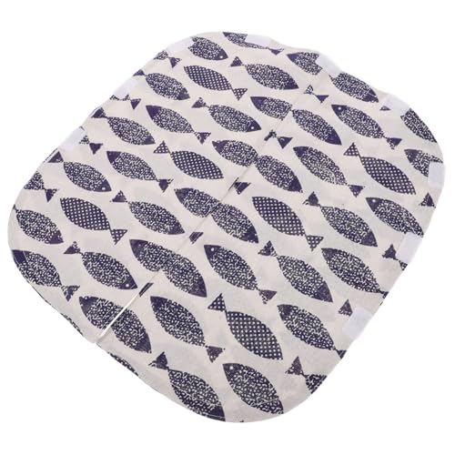 Milisten Repuestos De Cortina De Puerta Para Areneros De Gatos Autolimpiables De Algodón Y Lino.