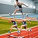 NELOMO Adjustable Hurdle Training Hurdle Track and Field Equipment Professional Track and Field Hurdles with Counterweight for Personal Training Track and Field Competition (1)