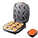 Produktbild AILZNN Waffeleisen Mit 9 Zeichentrickformen Für Kinder, Kuchenmaschine/Waffeleisen: Multifunktionaler Snack Maker Mit Antihaftbeschichtung Und Cool-Touch-Griff Für Haus/Küche,B