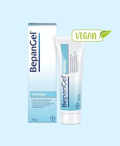 Miniatura 5 de Bepanthen Gel de heridas enfría y promueve la curación de heridas, adecuado para abrasiones superficiales, especialmente heridas llorosas, cortas,
