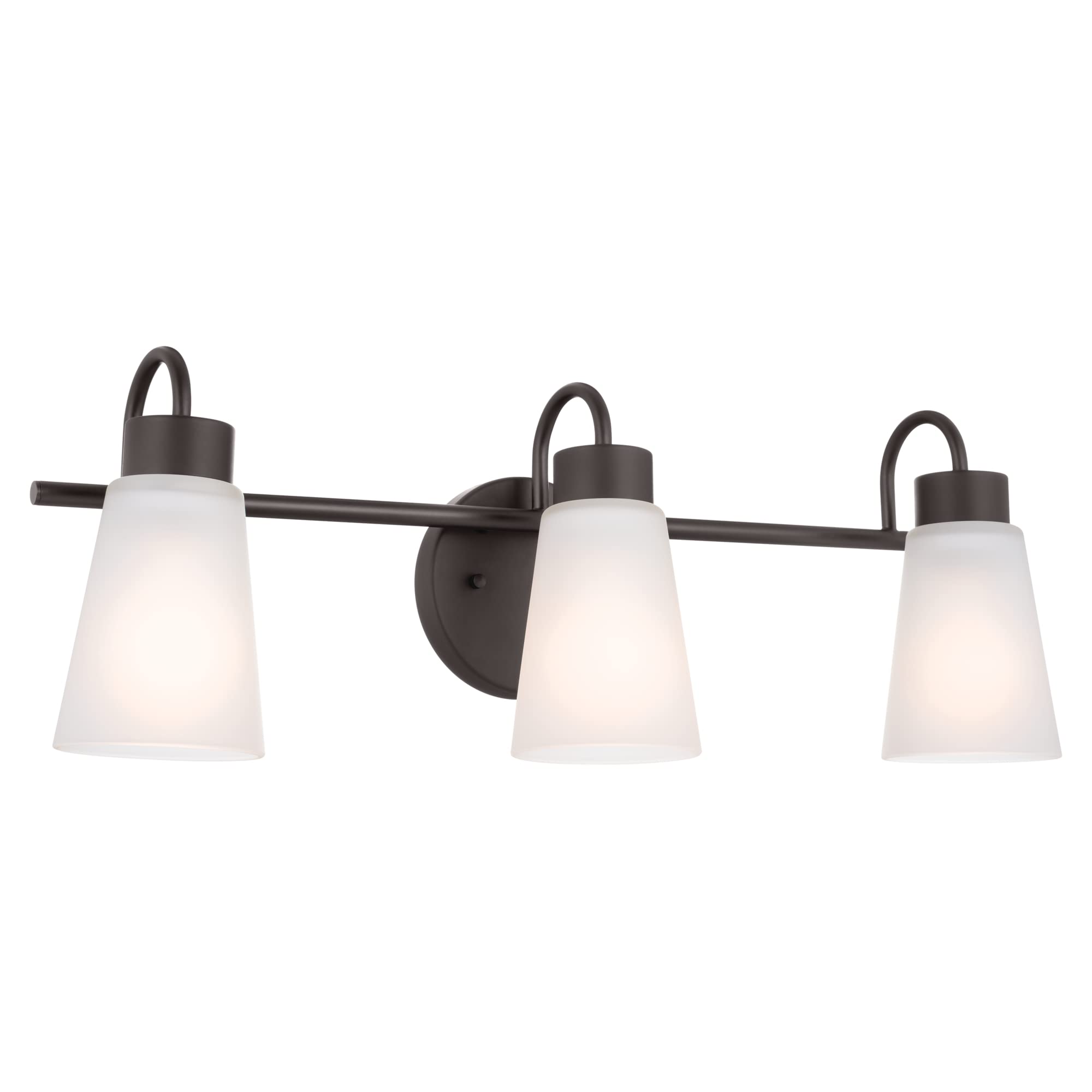 Kichler Erma 3-Light Bathroom Vanity Light, Olde Bronze