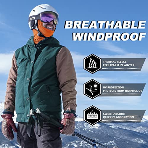 Image of ROCKBROS Windproof Thermal Balaclava Ski Mask for Men and Women Cycling