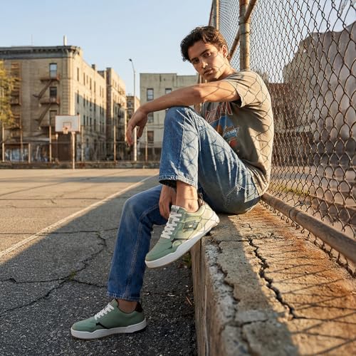 Image of Lotto Men Hoop Star OG Leather Sneakers